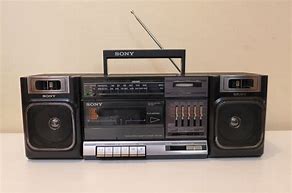 Image result for Vintage Sony Boomboxes