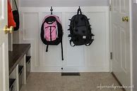 Image result for Board and Batten Backpack Wall