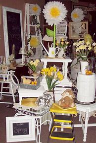 Image result for Red White Vintage Booth Displays