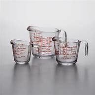 Image result for Glass Measuring Cup Set