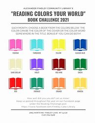 Image result for Book Challenge Color