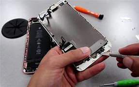 Image result for Blown LCD-screen iPhone