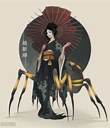 Image result for Spider Japanese Mythical Creatures