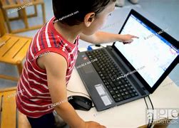 Image result for Kid Pointing at Computer