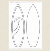 Image result for Child Surfboard Template