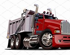 Image result for Cartoon Truck On Raod