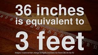 Image result for Feet/Inches