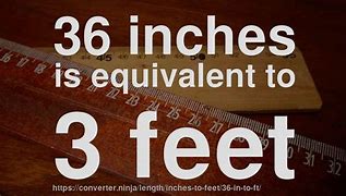 Image result for 59 Inches to Feet