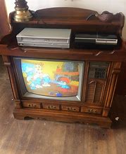 Image result for Old Magnavox TV Set with CD