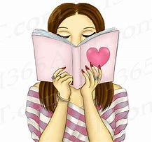 Image result for Pin Up Girl Reading Book Free Art
