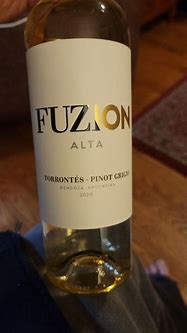 Image result for Familia Zuccardi Fuzion Alta Torrontes Pinot Grigio