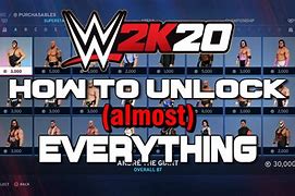 Image result for WWE 2K20 Unlockables