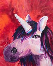 Image result for Abstract Unicorn Painting