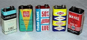 Image result for 9 Volt Batteries Side