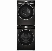 Image result for Stackable Washer and Dryer Black and Copper