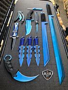Image result for Picture of SSSniperWolf Knife Set