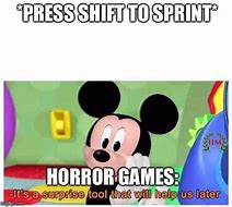Image result for Press Shift to Sprint Meme