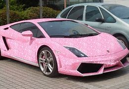 Image result for Pink Glitter Car