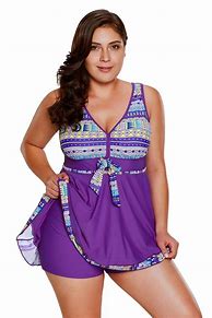 Image result for Plus Size Swimsuits Fatkini