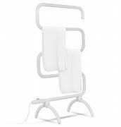 Image result for Heated Towel Rack White