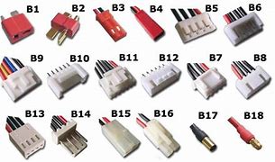 Image result for Battery Connector Types Chart