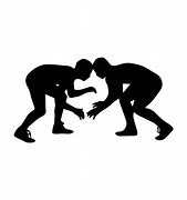Image result for Wrester and Ref Silhouette