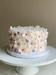 Image result for Fondant Flower Cake