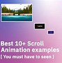 Image result for Sample of Page Scroll Animation
