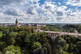 Image result for Luxembourg City Aerial