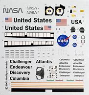 Image result for Space Shuttle Decals