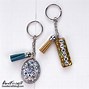 Image result for Beaded Keychain with Resin