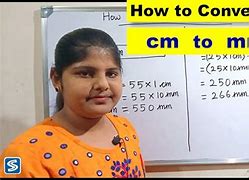 Image result for How to Convert Cm into mm