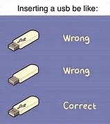 Image result for Stick a USB Meme