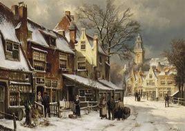 Image result for 19th Century Dutch Landscape Paintings