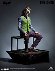 Image result for Heath Ledger Joker Statue