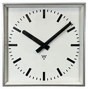 Image result for Double Sided Square Wall Clock