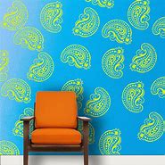 Image result for Paisley Wall Stencil