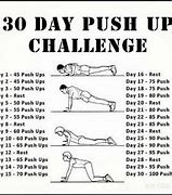 Image result for 28 Day Push-Up Challenge