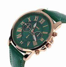 Image result for Geneva Quartz Dark Army Green Watch