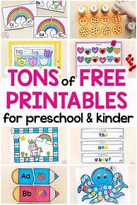 Image result for Printable Kids Activities Free