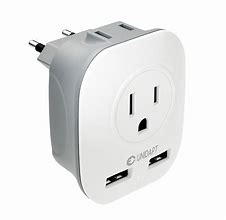 Image result for Best Small International Plug Adapter with USB C