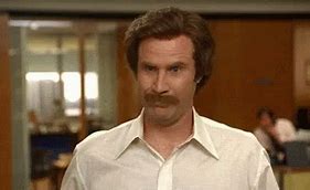 Image result for Ron Burgundy Shocked