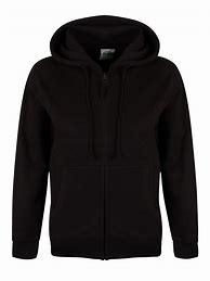 Image result for Black Zip Hoodie