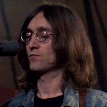 Image result for John Lennon Hair
