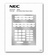 Image result for Free Sticker Label Template for NEC Phone 1100 24 Button