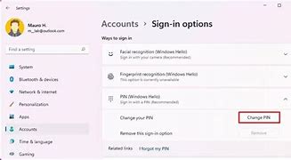 Image result for Change My Pin Windows 1.0