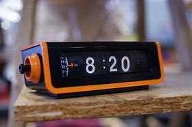 Image result for Orange Digital Alarm Clock
