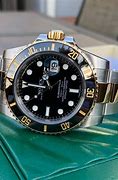 Image result for Rolex Submariner Black and Gold Watch New