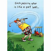 Image result for Funny Happy Birthday Golf Card