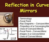 Image result for Curved Mirror Reflection
